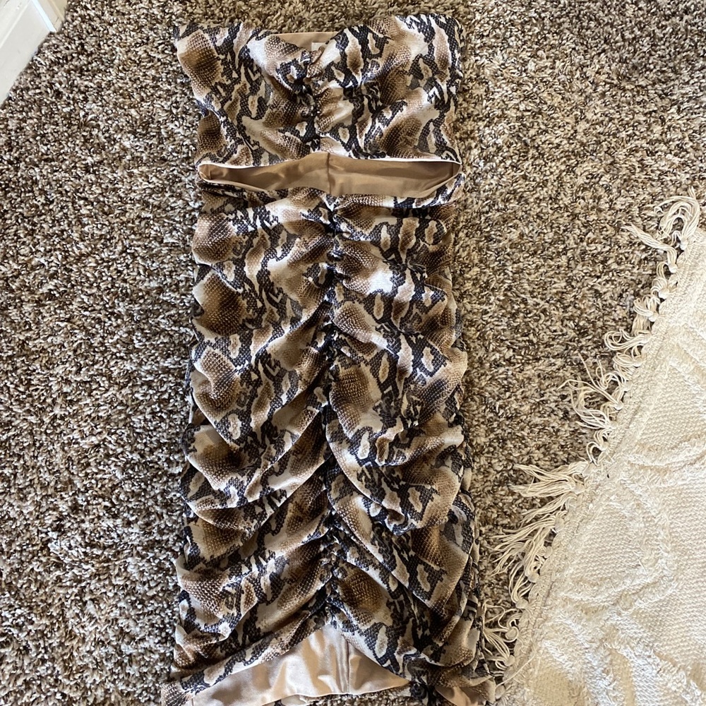 Tiger mist cutout dress S